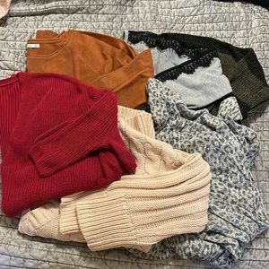 6 Sweater Bundle!